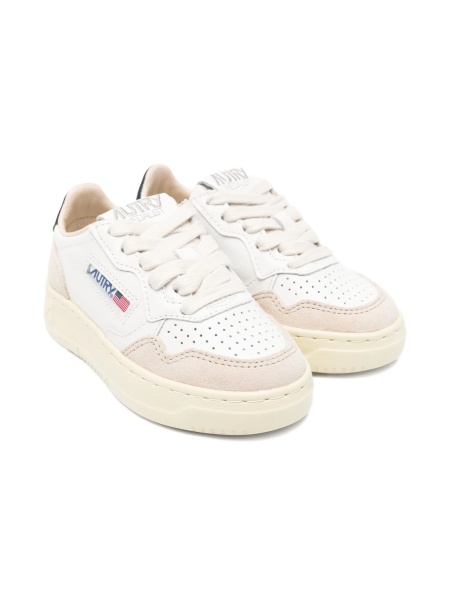 Sneakers AUTRY albi din piele