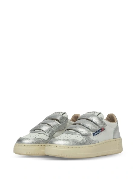 Sneakers AUTRY albi din piele