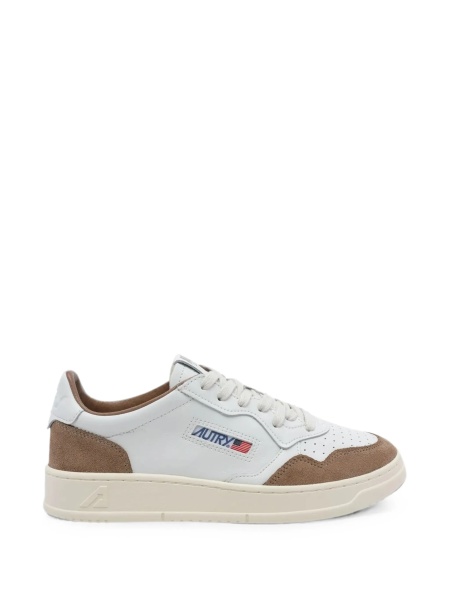 Sneakers AUTRY albi din piele