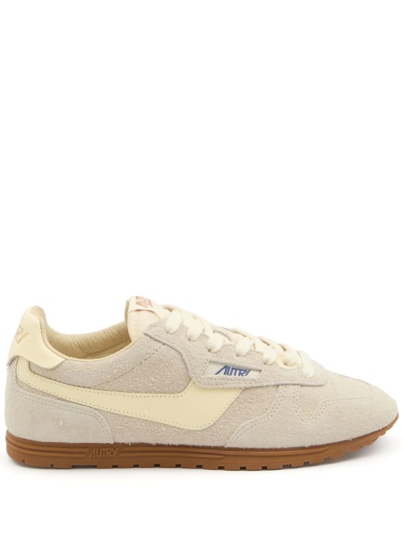 Sneakers AUTRY neutri din piele intoarsa