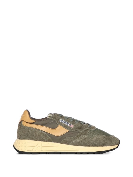 Sneakers AUTRY verzi din piele