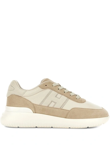 Sneakers Hogan neutri din piele