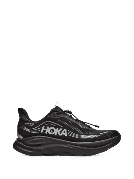 Sneakers Hoka One One negri din material textil