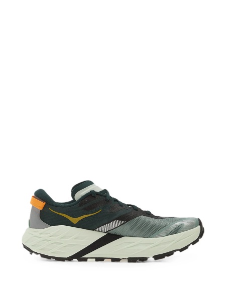 Sneakers Hoka One One verzi din material textil