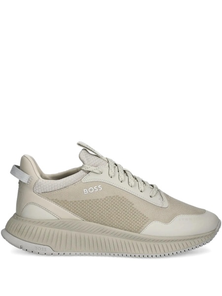 Sneakers Hugo Boss neutri din polyester