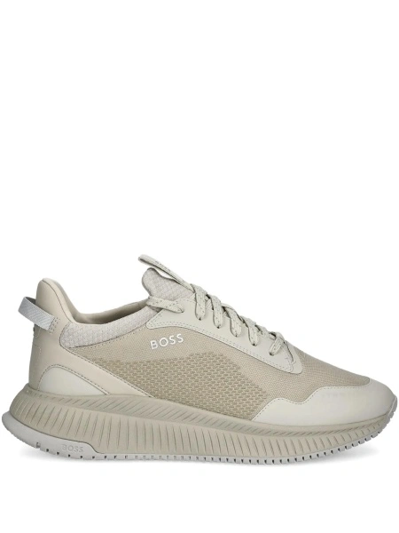 Sneakers Hugo Boss neutri din polyester
