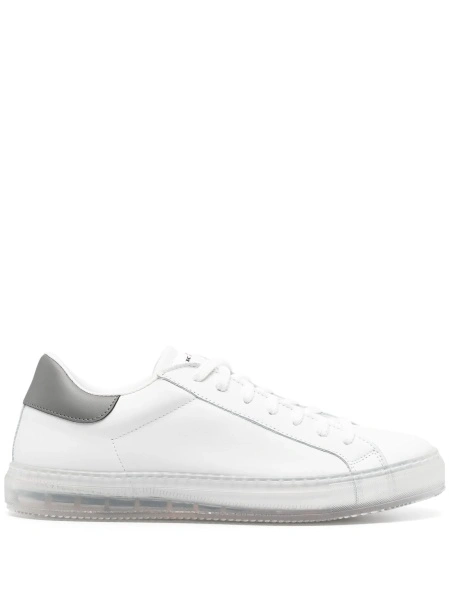Sneakers KITON albi din piele
