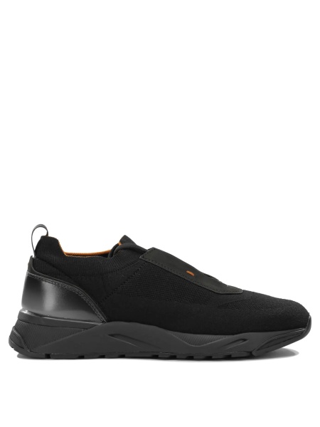 Sneakers Low-top sneakers made of mesh and leather