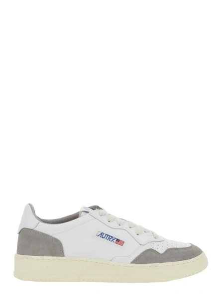 Sneakers 'Medalist' Grey Sneaker Low Top with Logo Patch on the Tongue and Details in Suede Man