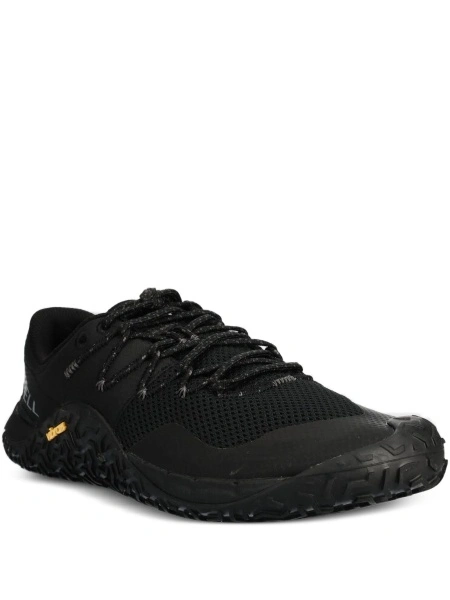Sneakers Merrell negri din poliuretan si plasa