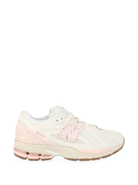 Sneakers New Balance 1906R albi din plasa si poliuretan