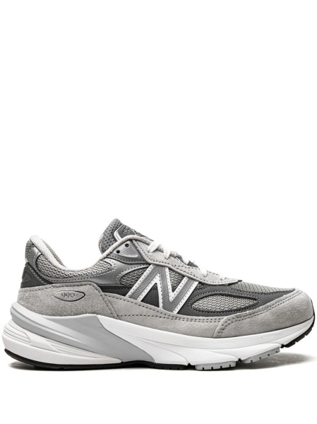Sneakers New Balance 990 gri din poliamida si piele