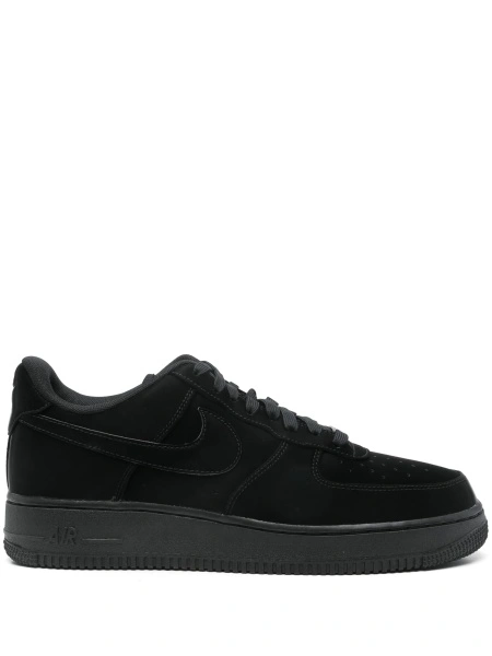 Sneakers Nike air force 1 negri din poliuretan