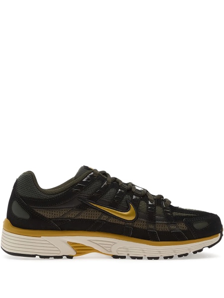 Sneakers Nike negri din material textil si piele eco