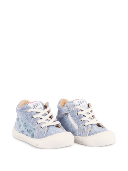 Sneakers POM D'API albastri din piele