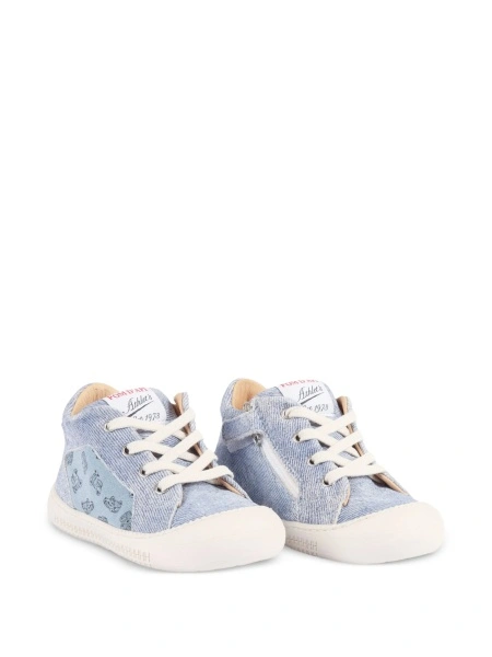Sneakers POM D'API albastri din piele
