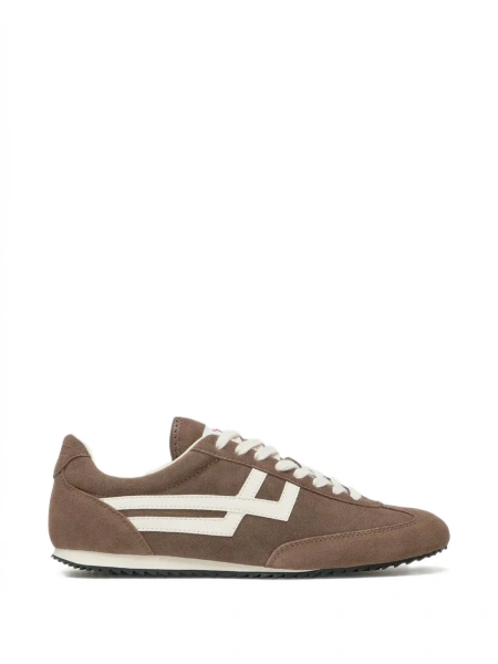 Sneakers Pro-Keds maro din piele intoarsa