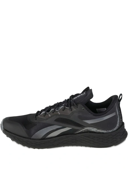 Sneakers Reebok negri din material textil
