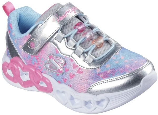 Sneakers S-Lights Infinite Heart Lights-Heart Jewels Silver/Multi