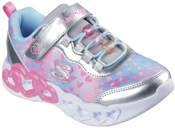 Sneakers S-Lights Infinite Heart Lights-Heart Jewels Silver/Multi