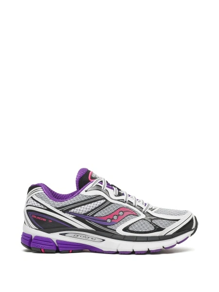 Sneakers Saucony albi din material textil