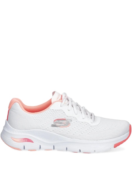 Sneakers SKECHERS albi din plasa