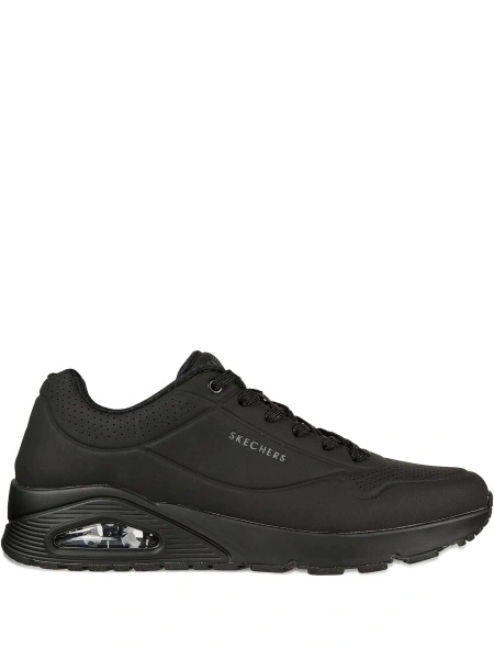 Sneakers SKECHERS negri din material textil si poliuretan
