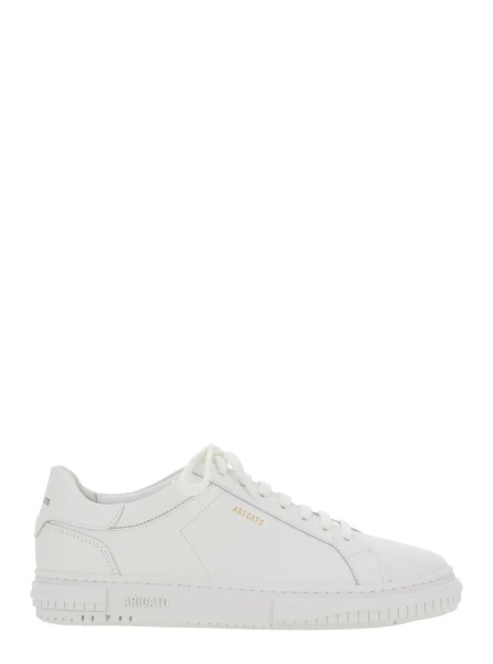 Sneakers Sneaker 'Atlas' Low Top with logo lettering on the back in White Leather Men