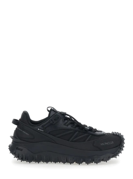 Sneakers 'Trailgrip GTX' Black Low Top Sneakers with Logo Lettering on the Side in Leather and Tech Fabric for Men