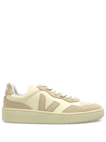 Sneakers VEJA neutri din piele intoarsa si piele