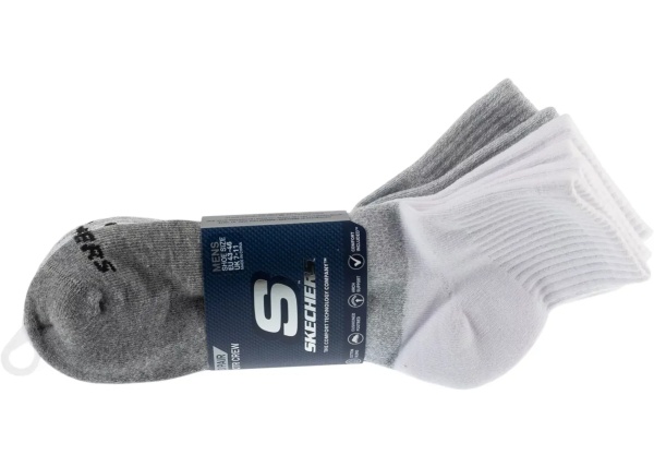 Sosete 3pk Mens Qtr Colorbloc Socks