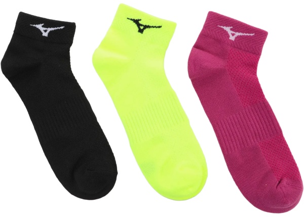 Sosete SKARPETY TRANING MID 3P NLIME/FUCHSIA/BLACK