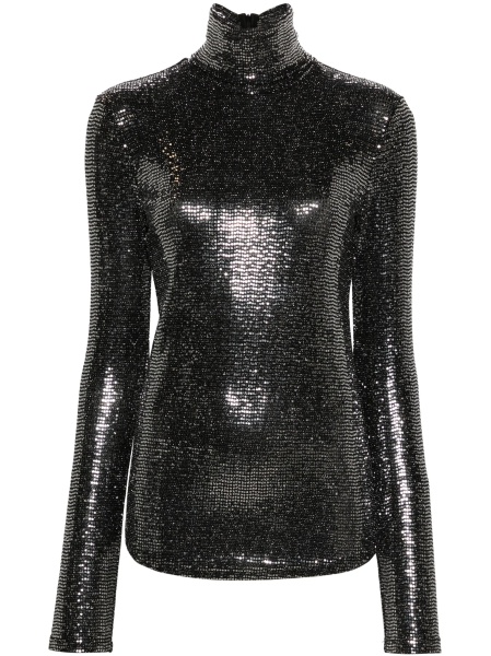 Top tricotat Isabel Marant negru