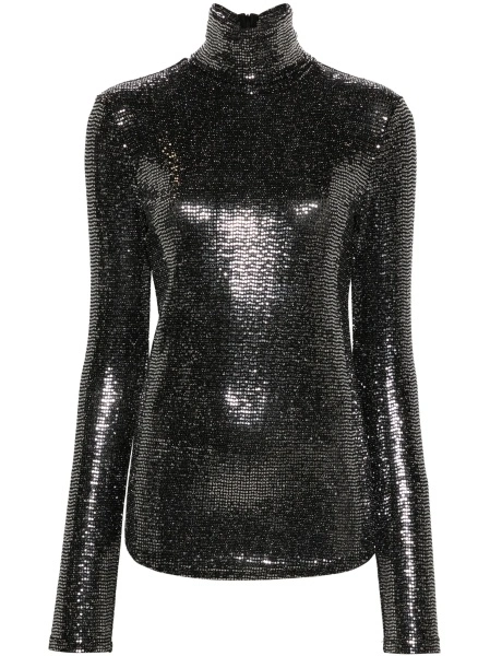 Top tricotat Isabel Marant negru