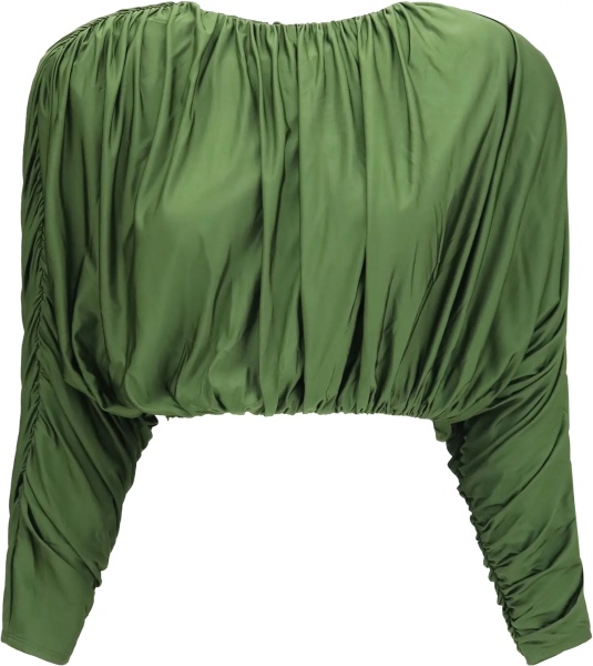 Topuri Draped jersey Top