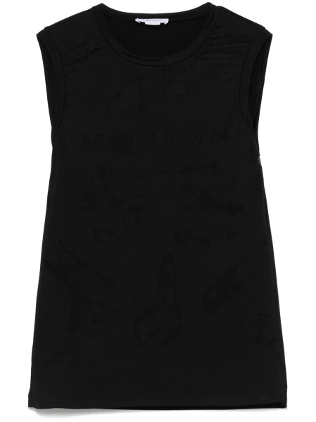 Tricou Alexander McQueen negru