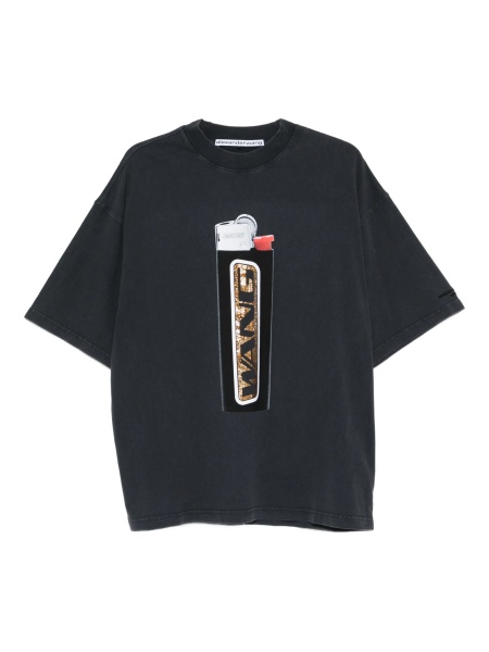 Tricou Alexander Wang gri