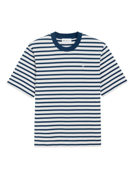 Tricou AMI Paris ami de coeur alb