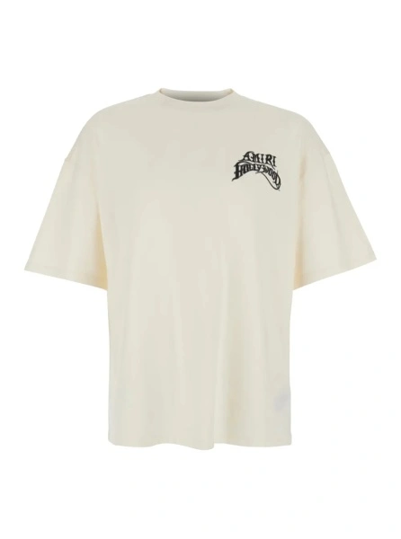 Tricou AMIRI alb din bumbac