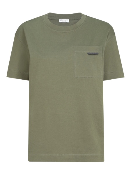 Tricou Brunello Cucinelli verde
