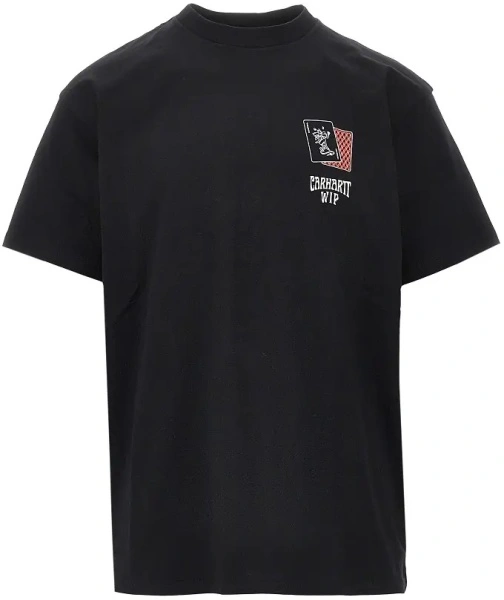 Tricou Carhartt negru 'Playing Card'