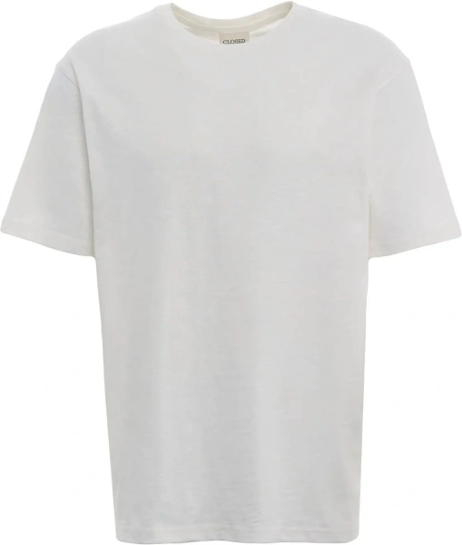 Tricou CLOSED alb din bumbac