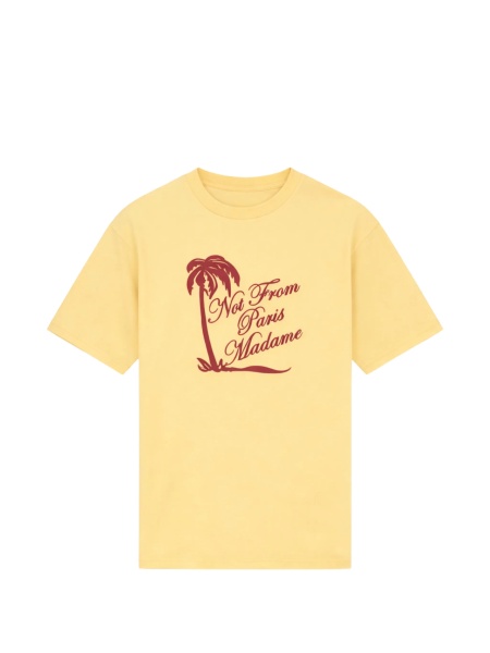 Tricou DRÔLE DE MONSIEUR galben