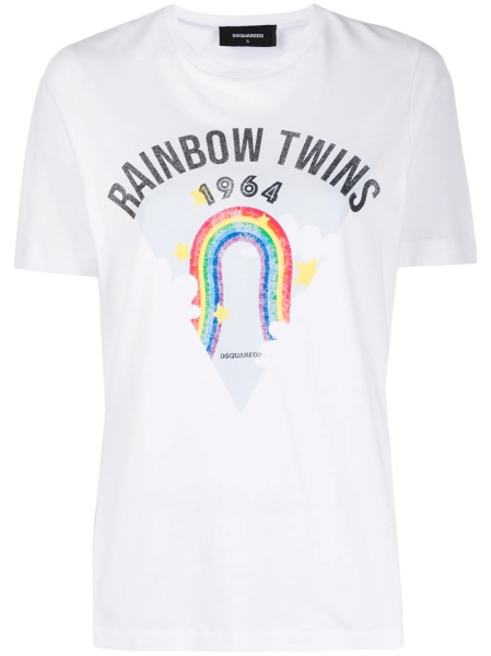 Tricou DSQUARED2 alb