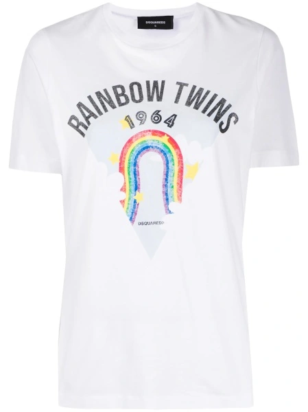 Tricou DSQUARED2 alb