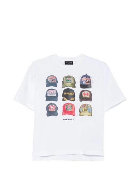 Tricou DSQUARED2 alb