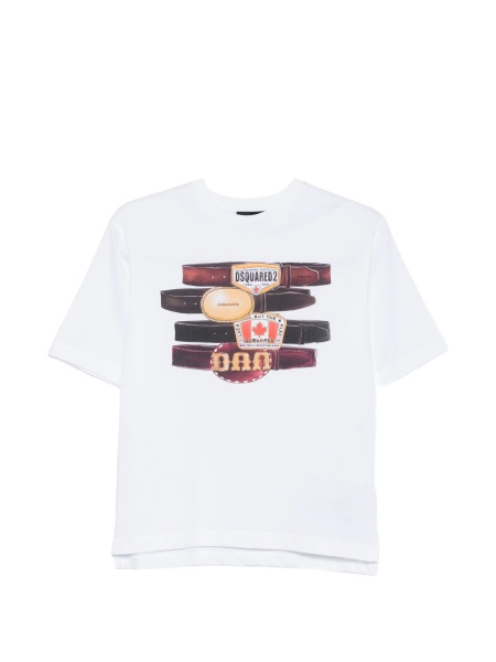 Tricou DSQUARED2 alb