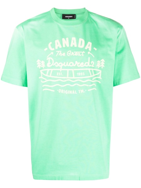 Tricou DSQUARED2 verde