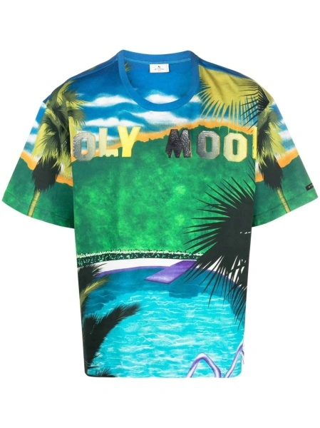Tricou ETRO albastru