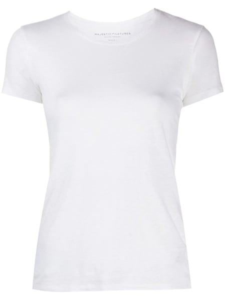 Tricou Filatures Du Lion alb